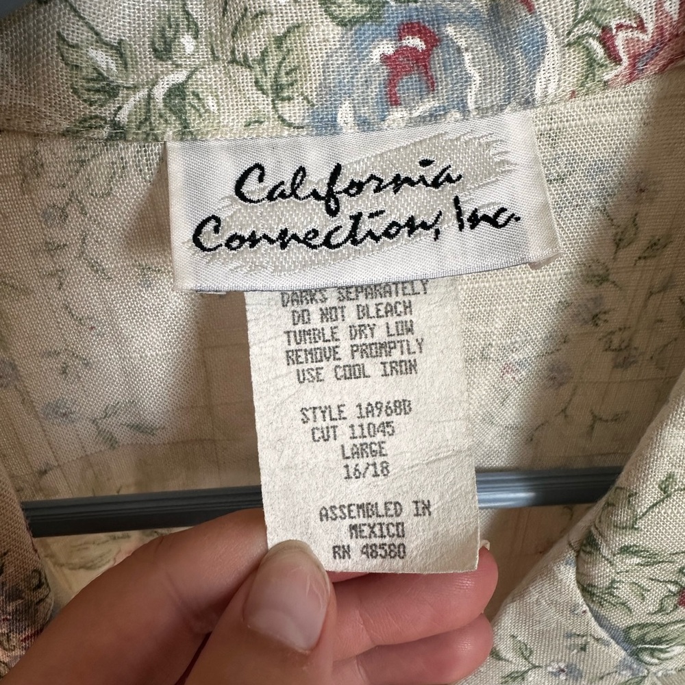 California connection inc 16/18 vintage suit jacket - Picture 3 of 6
